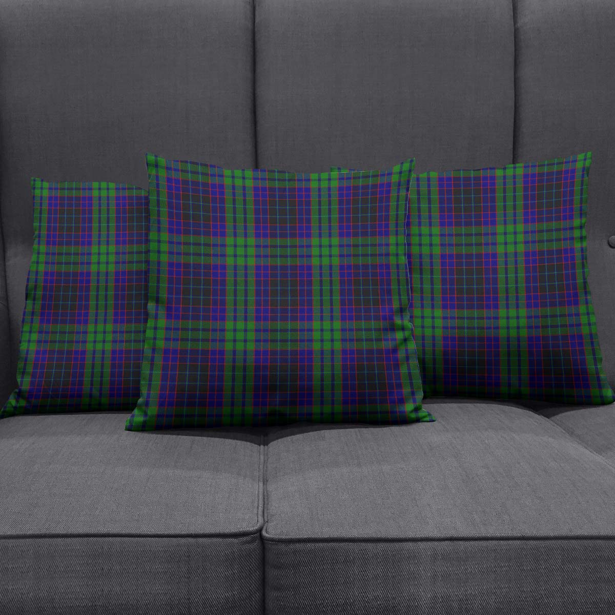 Lumsden Green Tartan Pillow Cover - Tartanvibesclothing