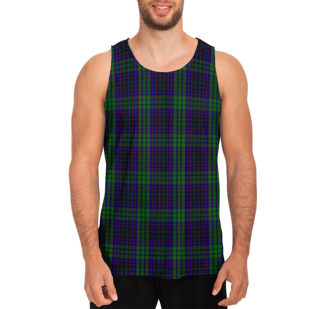 lumsden-green-tartan-mens-tank-top