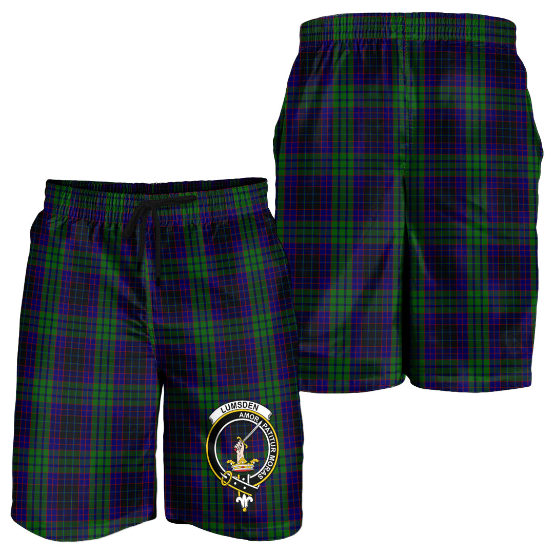 lumsden-green-tartan-mens-shorts-with-family-crest