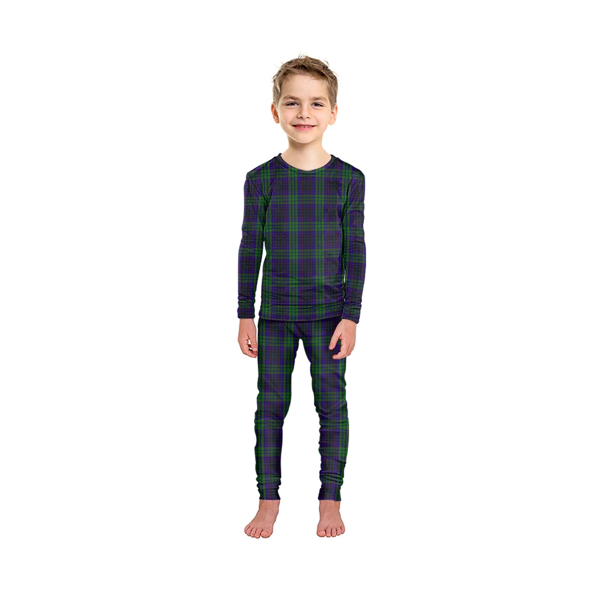 Lumsden Green Tartan Pajamas Family Set - Tartan Vibes Clothing