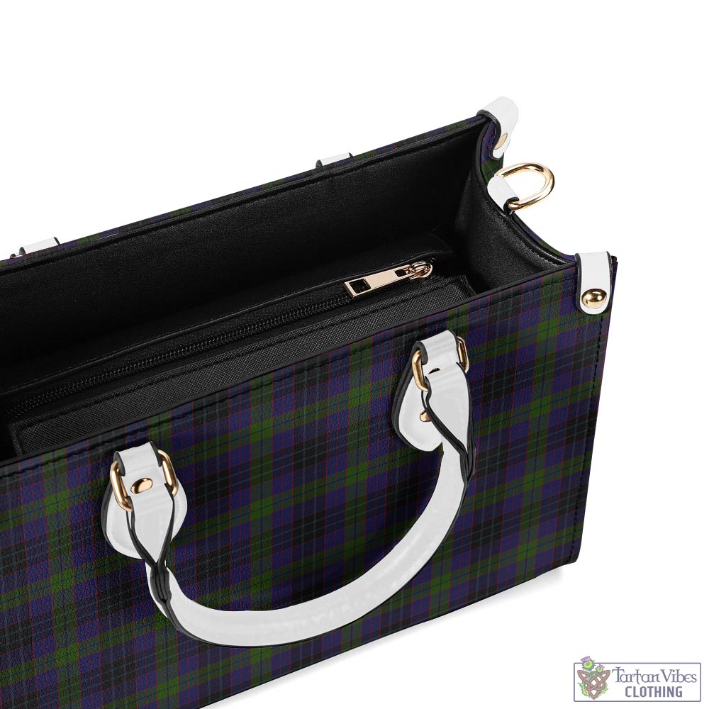 Tartan Vibes Clothing Lumsden Hunting Tartan Luxury Leather Handbags