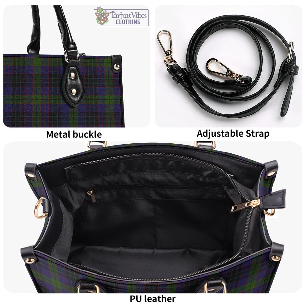 Tartan Vibes Clothing Lumsden Hunting Tartan Luxury Leather Handbags