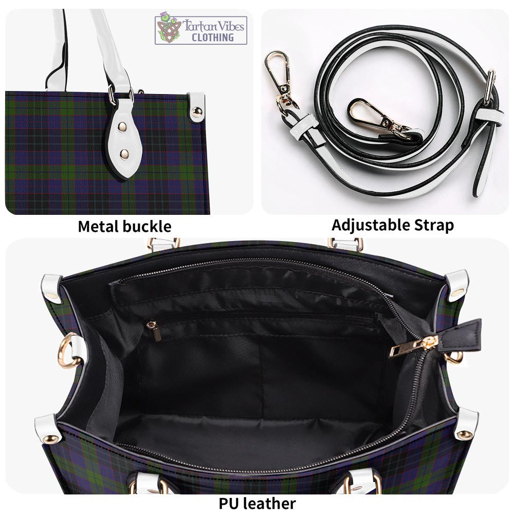 Tartan Vibes Clothing Lumsden Hunting Tartan Luxury Leather Handbags