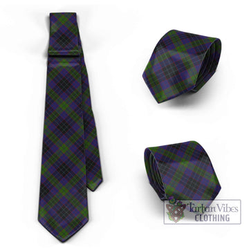 Lumsden Hunting Tartan Classic Necktie Cross Style