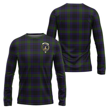 Lumsden Hunting Tartan Long Sleeve T-Shirt with Family Crest