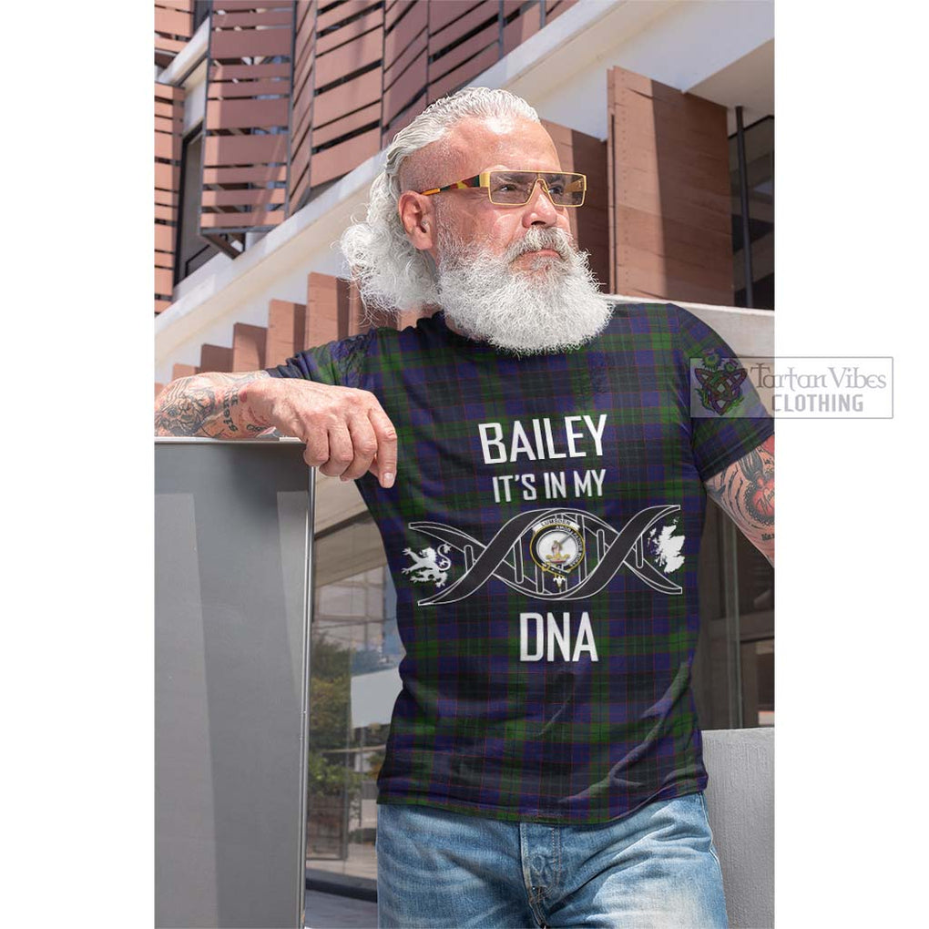 Tartan Vibes Clothing Lumsden Hunting Tartan Cotton T-shirt with Family Crest DNA In Me Style