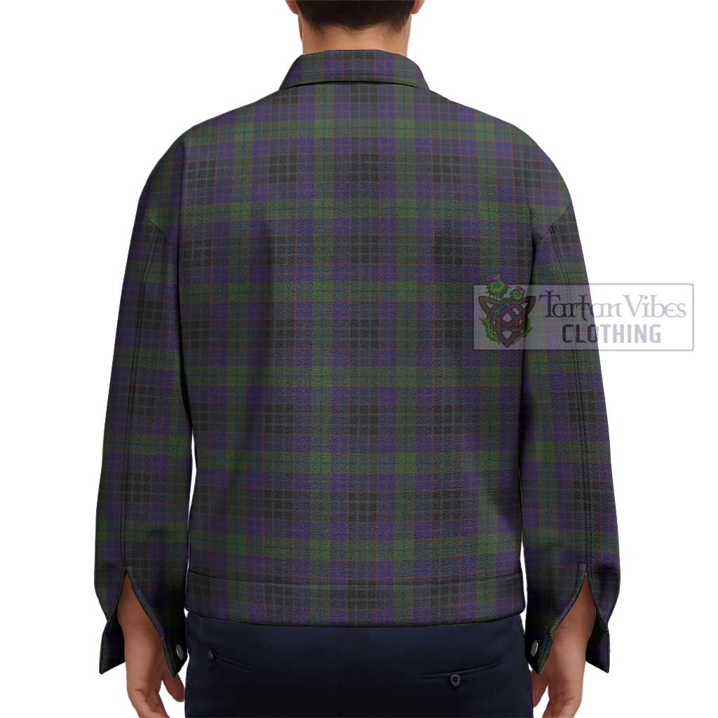 Tartan Vibes Clothing Lumsden Hunting Tartan Unisex Lapel Cotton Jacket