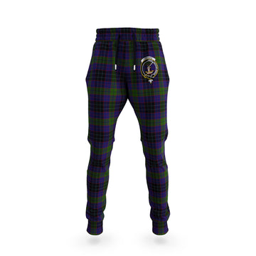 Lumsden Hunting Tartan Joggers Pants with Family Crest