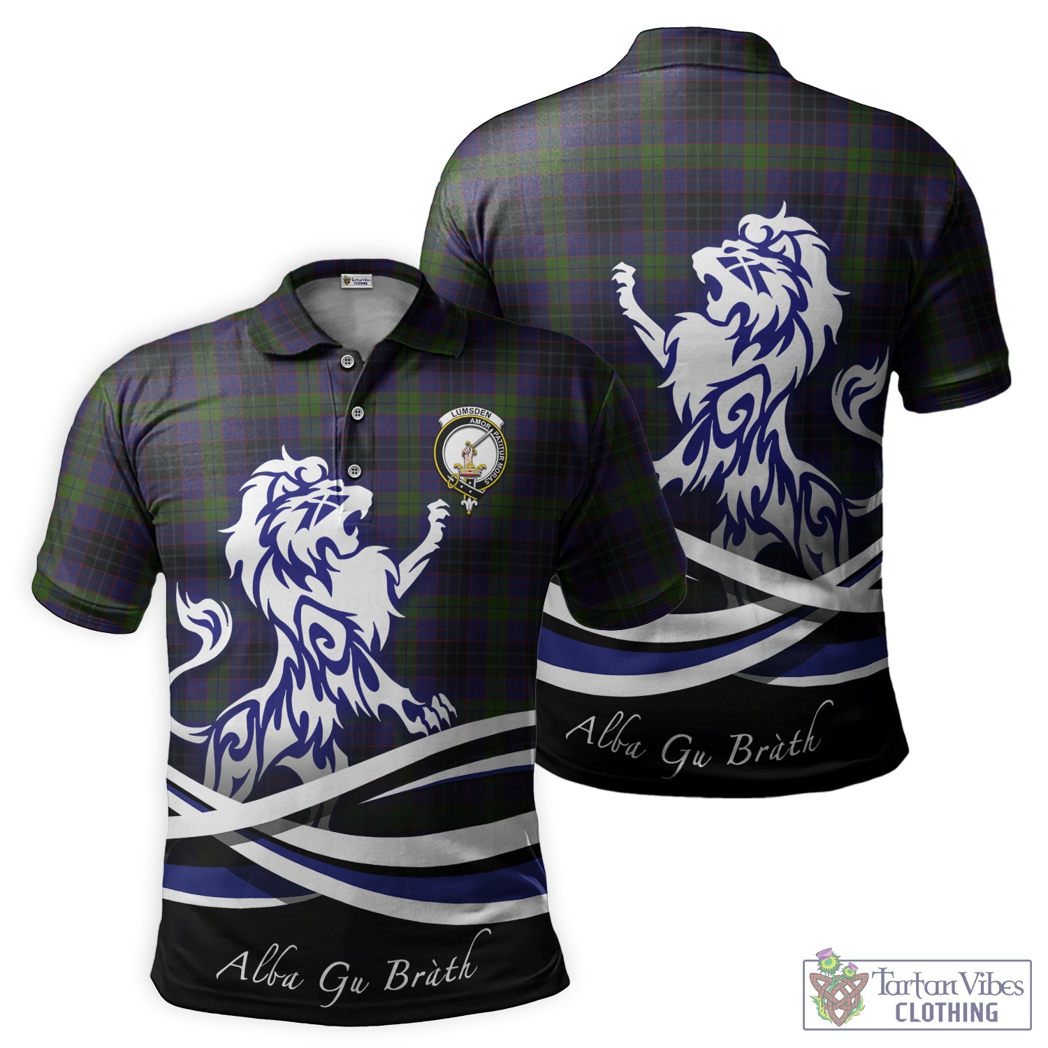 lumsden-hunting-tartan-polo-shirt-with-alba-gu-brath-regal-lion-emblem