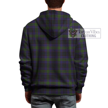 Lumsden Hunting Tartan Hoodie with Family Crest DNA In Me Style