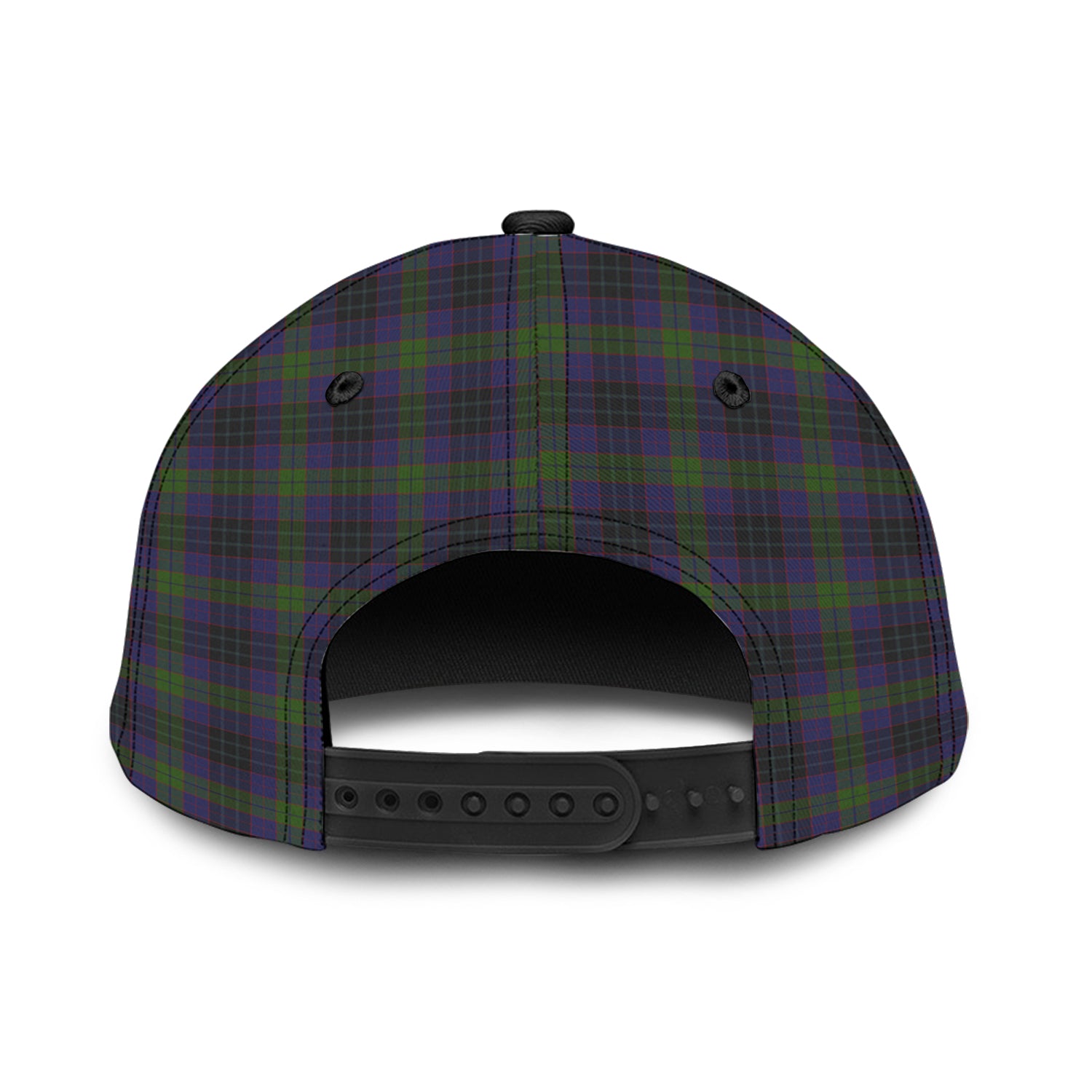 Lumsden Hunting Tartan Classic Cap with Family Crest - Tartan Vibes Clothing