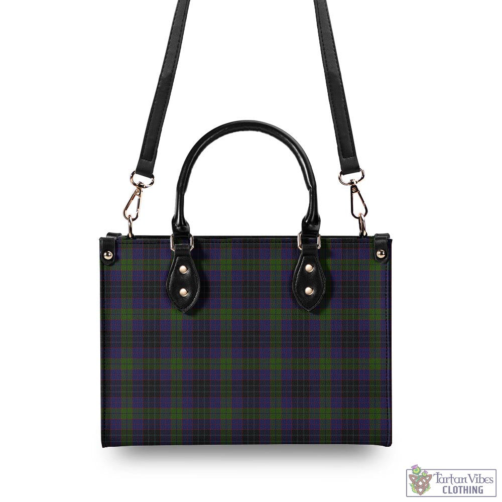 Tartan Vibes Clothing Lumsden Hunting Tartan Luxury Leather Handbags