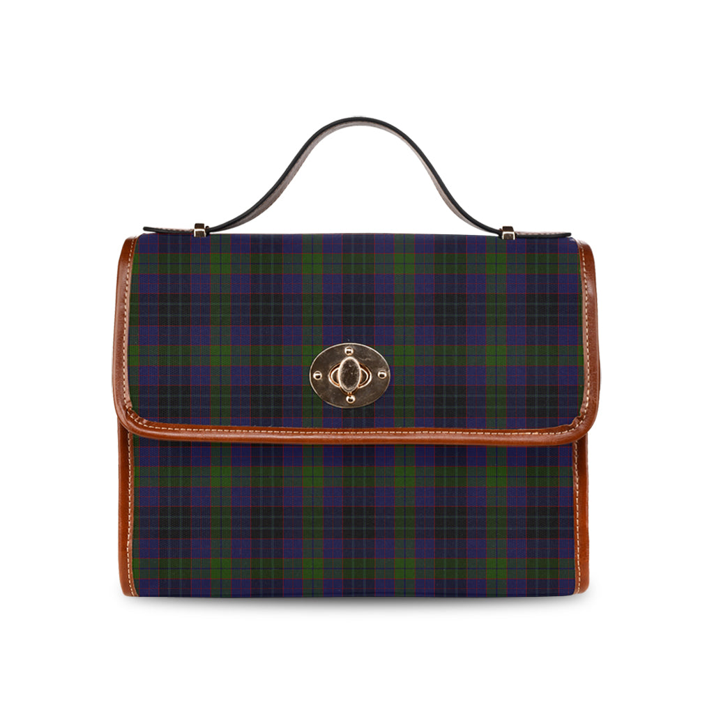 lumsden-hunting-tartan-leather-strap-waterproof-canvas-bag