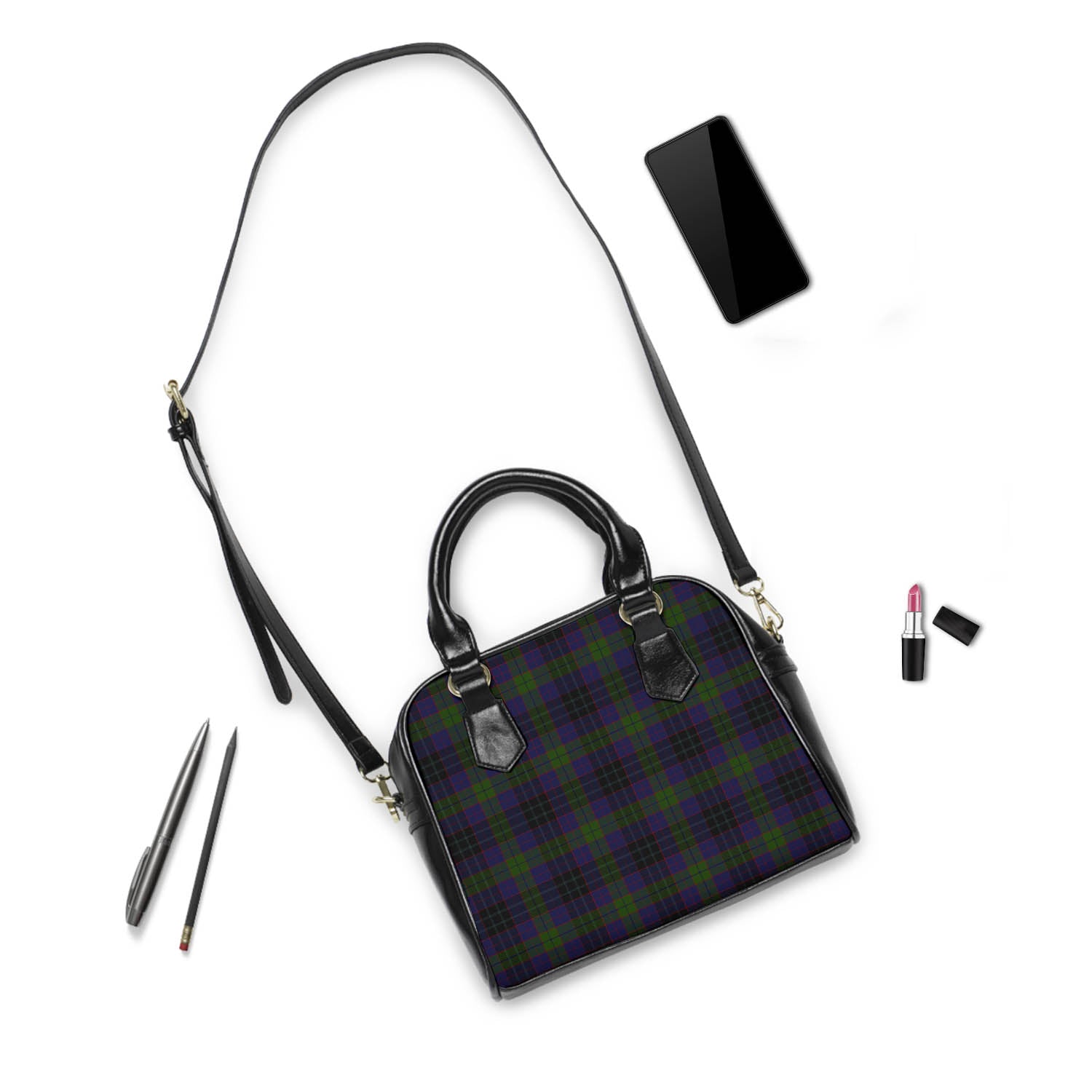 Lumsden Hunting Tartan Shoulder Handbags - Tartanvibesclothing