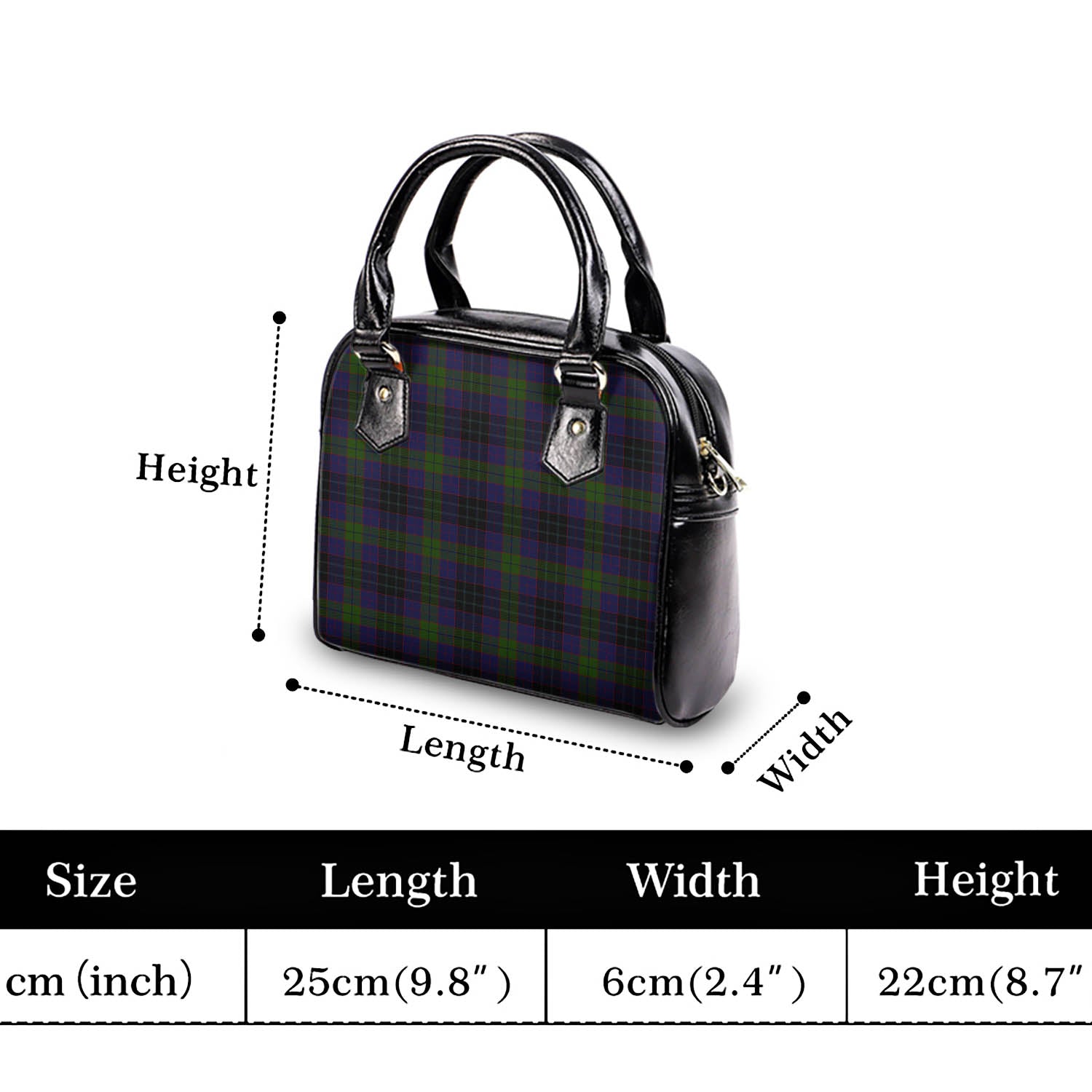 Lumsden Hunting Tartan Shoulder Handbags - Tartanvibesclothing