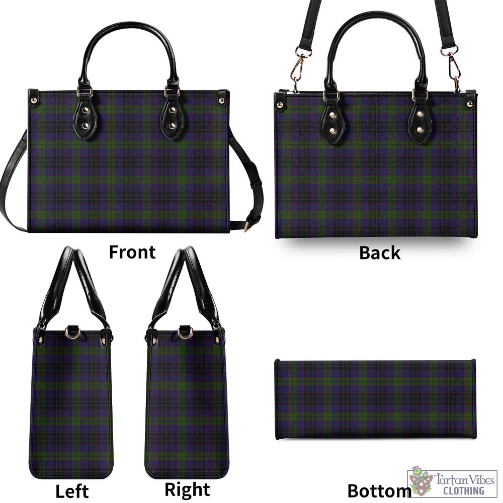 Tartan Vibes Clothing Lumsden Hunting Tartan Luxury Leather Handbags