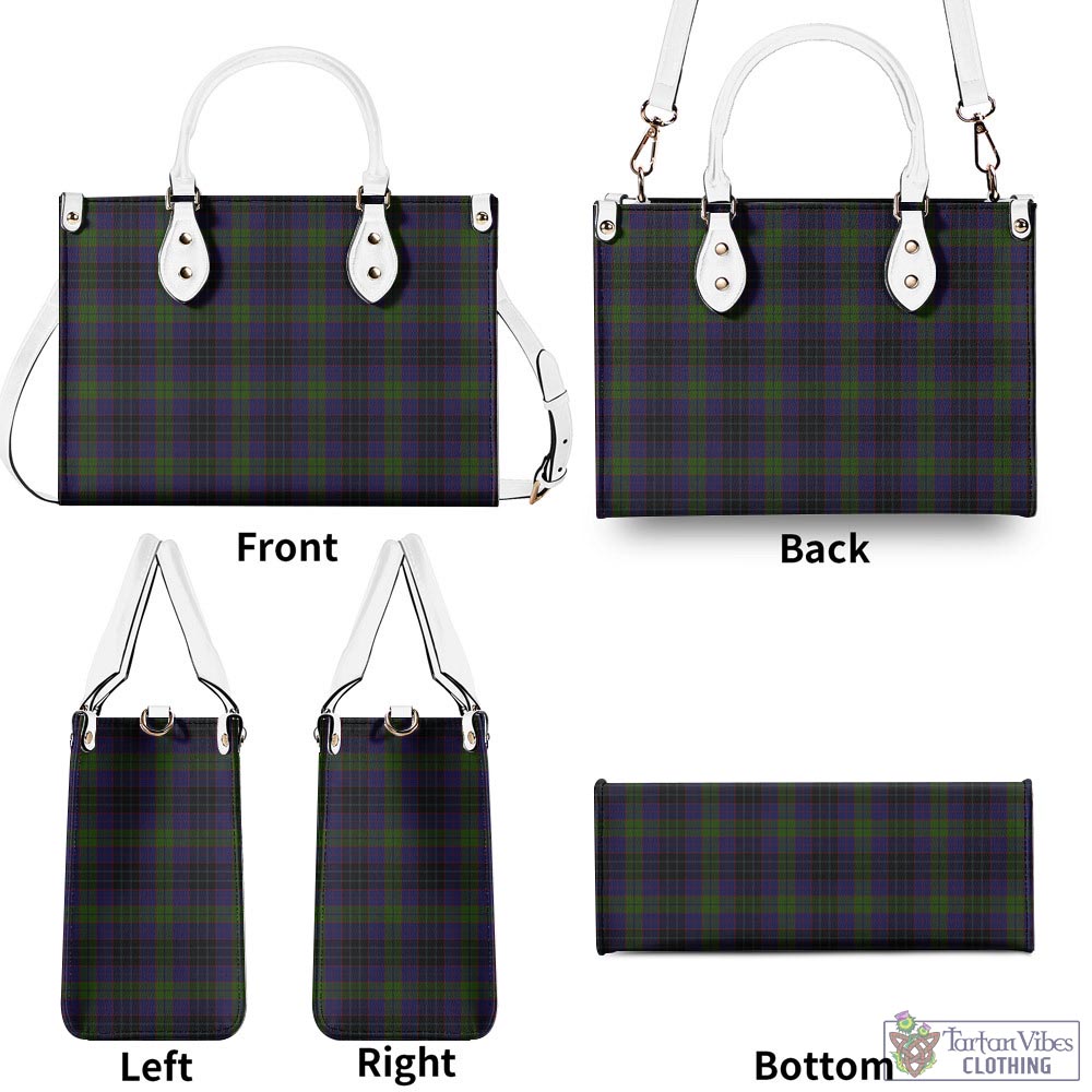 Tartan Vibes Clothing Lumsden Hunting Tartan Luxury Leather Handbags