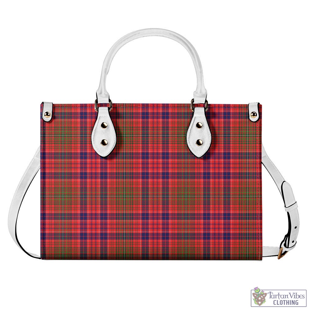 Tartan Vibes Clothing Lumsden Modern Tartan Luxury Leather Handbags