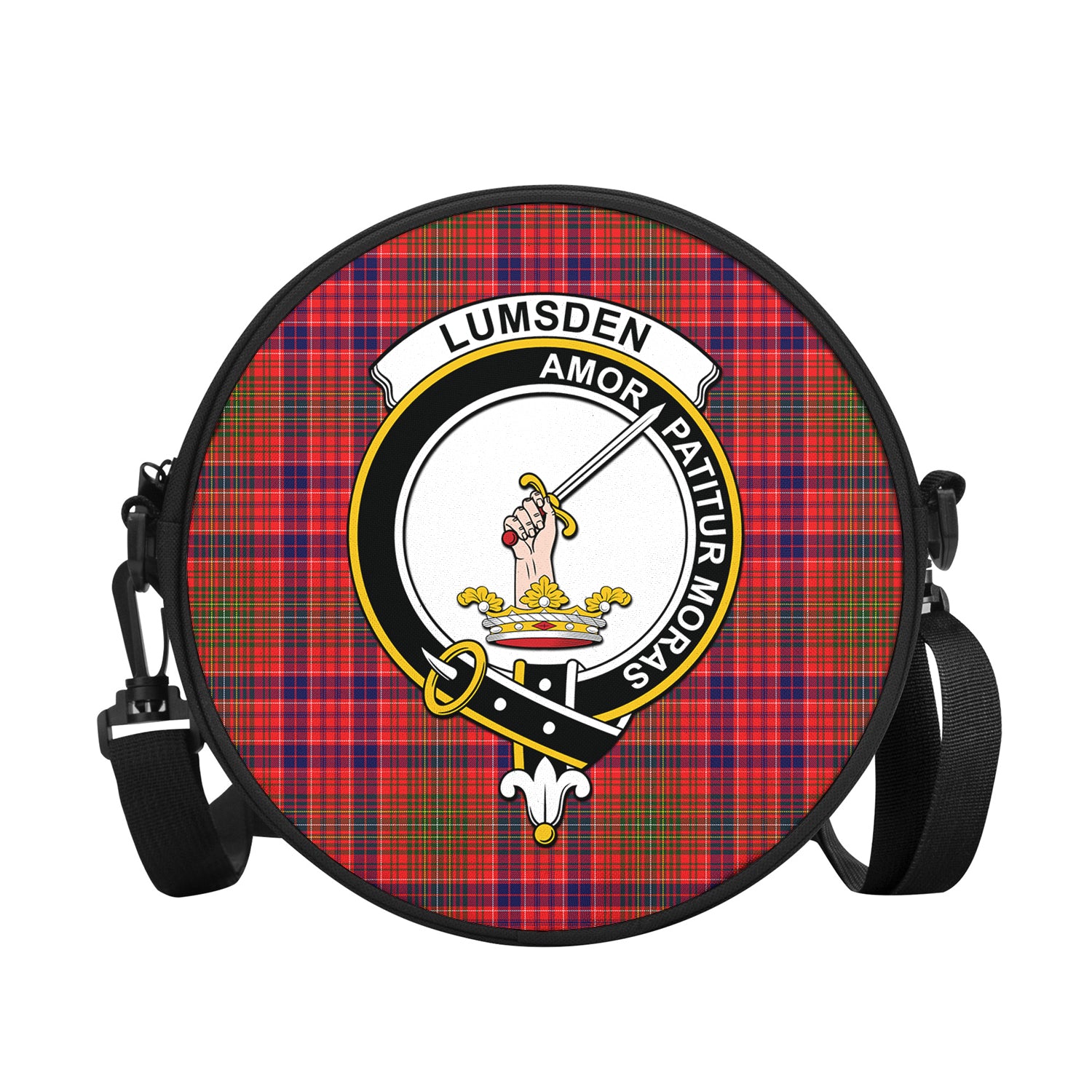 lumsden-modern-tartan-round-satchel-bags-with-family-crest