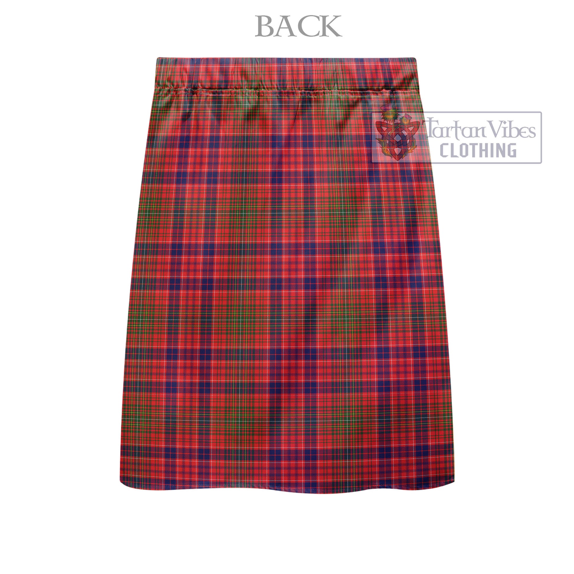 Tartan Vibes Clothing Lumsden Modern Tartan Men's Pleated Skirt - Fashion Casual Retro Scottish Style
