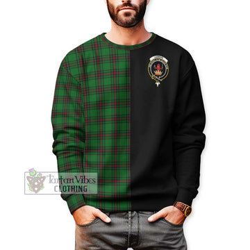 Lundin Tartan Sweatshirt with Family Crest and Half Of Me Style