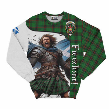 Lundin Crest Tartan Sweatshirt Inspired by the Freedom of Scottish Warrior