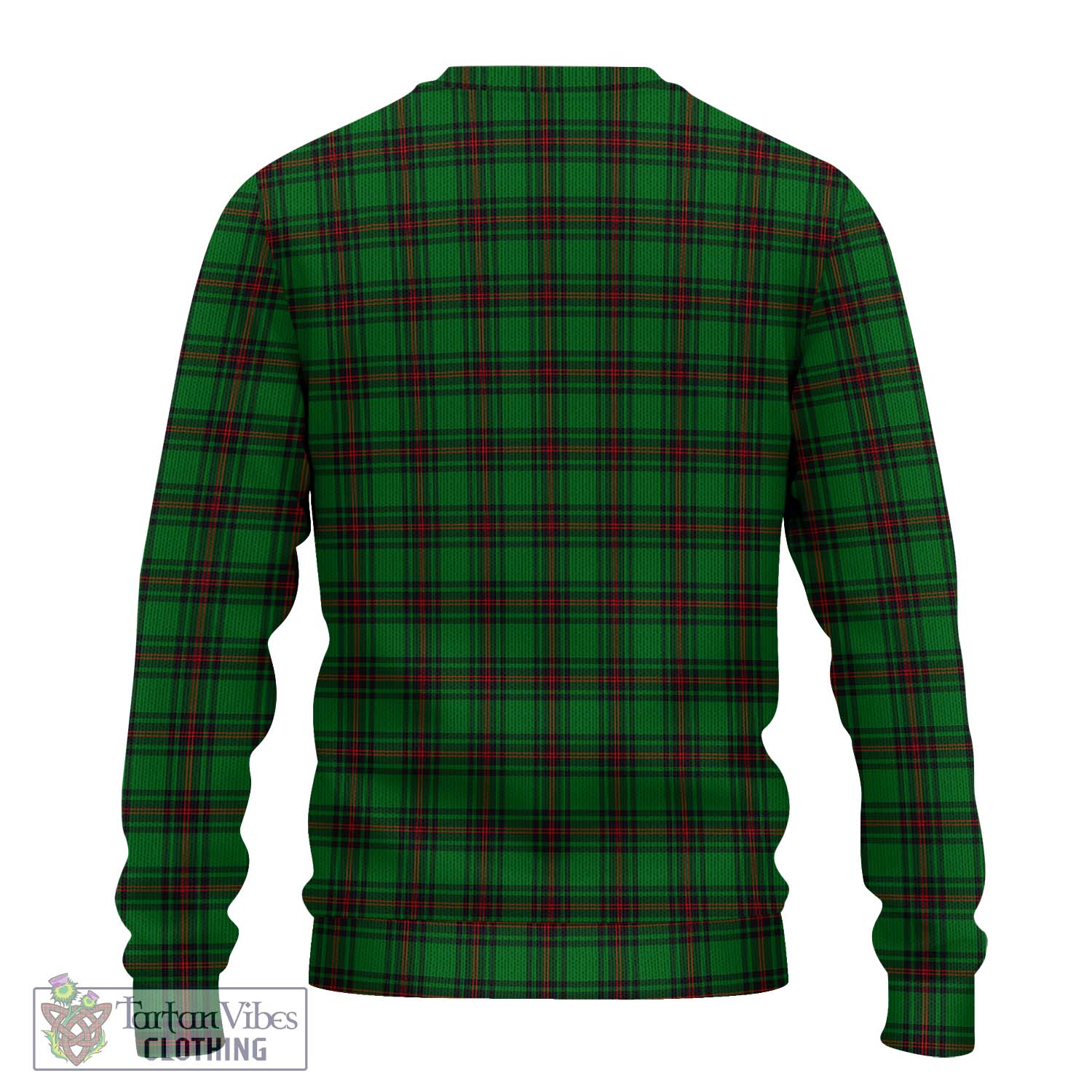 Tartan Vibes Clothing Lundin Tartan Knitted Sweater with Family Crest DNA In Me Style