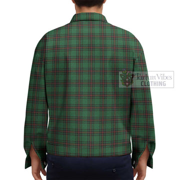 Lundin Tartan Unisex Lapel Cotton Jacket