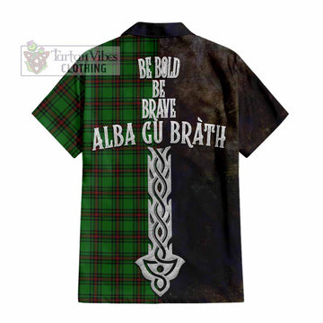 Lundin Tartan Family Crest Hawaiian Shirt Alba Gu Brath Be Brave Lion Ancient Style - Tartan Vibes Clothing