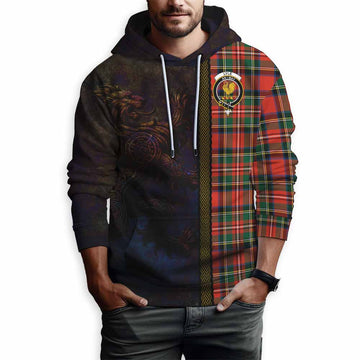 Lyle Tartan Family Crest Hoodie Alba Gu Brath Be Brave Lion Ancient Style Pullover Hoodie - Tartan Vibes Clothing