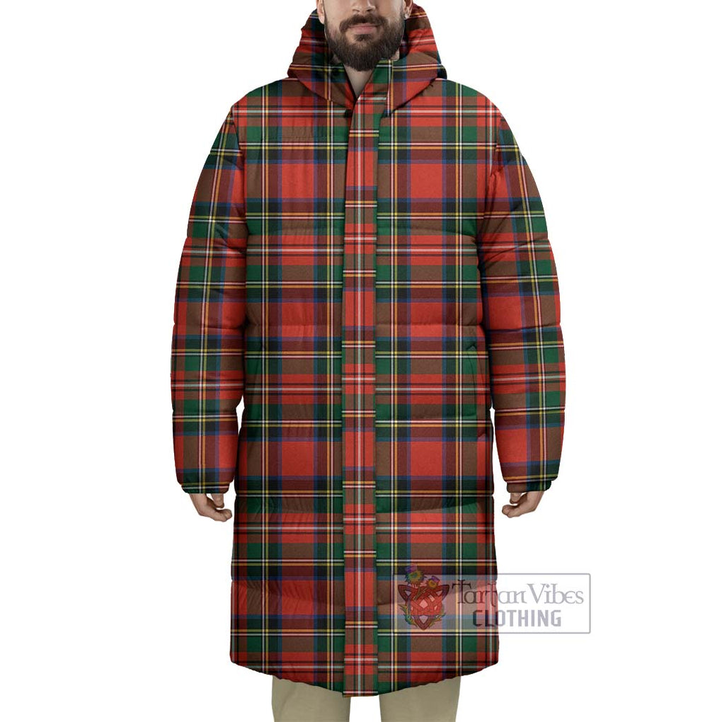 Tartan Vibes Clothing Lyle Tartan Long Down Jacket