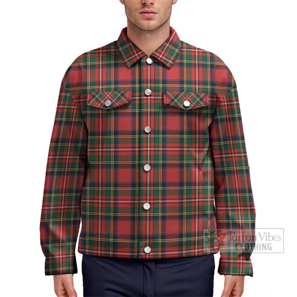 Lyle Tartan Unisex Lapel Cotton Jacket Unisex - Tartan Vibes Clothing