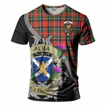 Lyle Tartan Family Crest T-Shirt Lion Rampant Royal Thistle Shield Celtic Inspired Kid's Shirt - Tartan Vibes Clothing