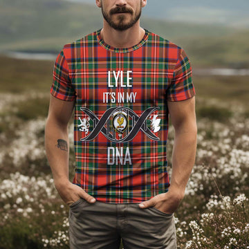 Lyle Tartan T-Shirt with Family Crest DNA In Me Style