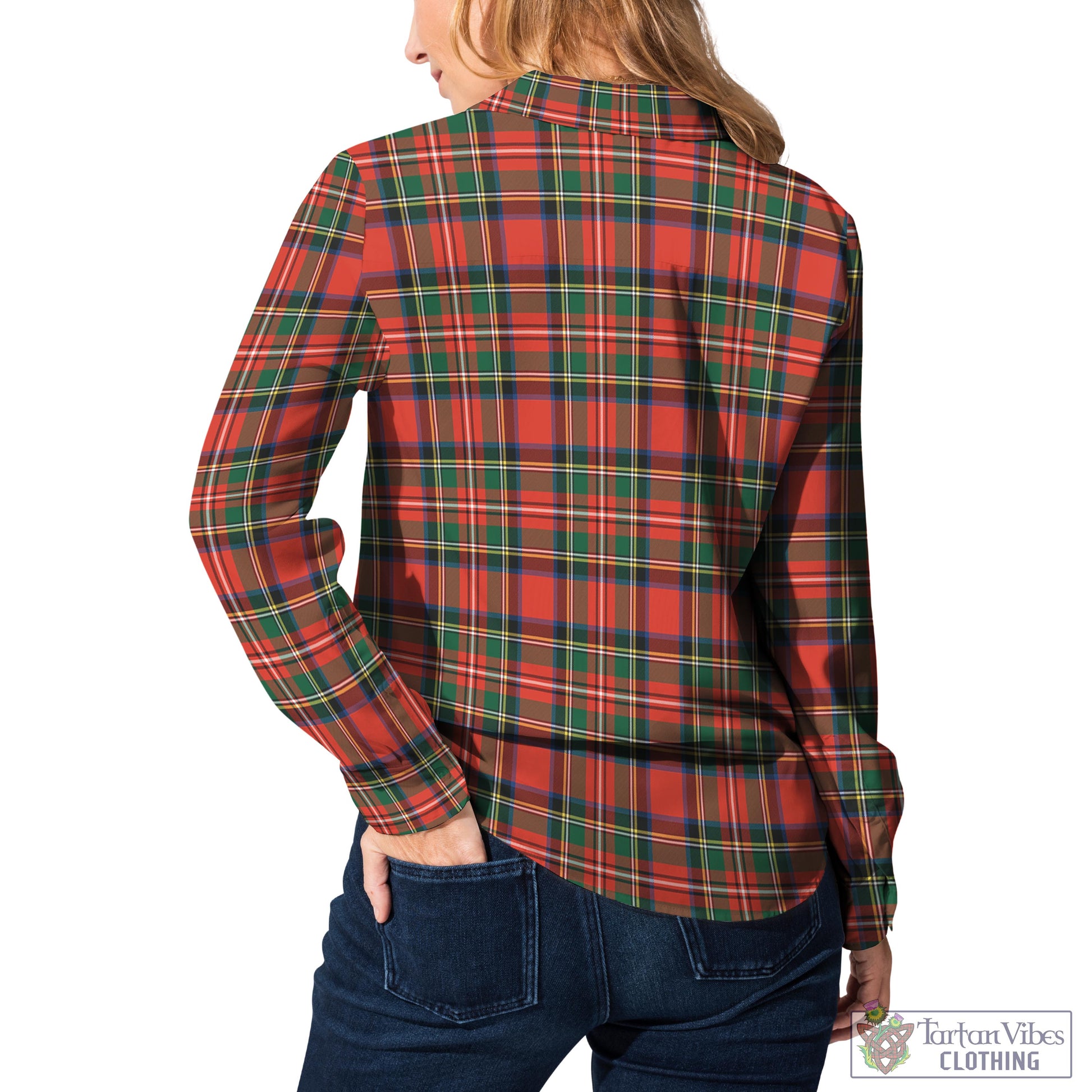 Lyle Tartan Womens Casual Shirt