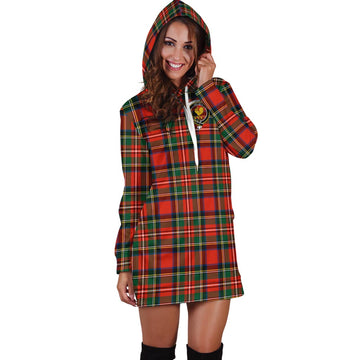 Lyle Tartan Hoodie Dress with Family Crest