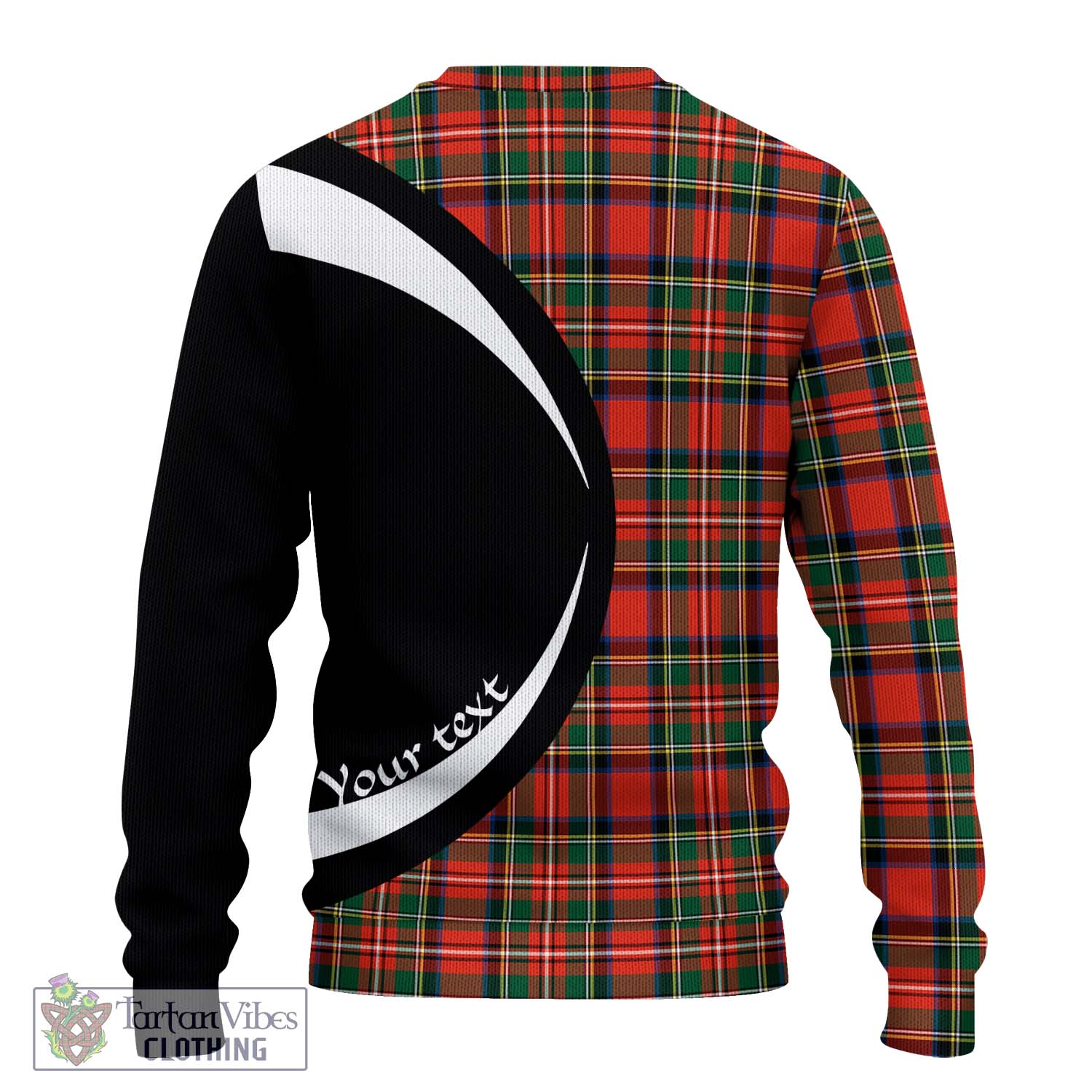 Lyle Tartan Ugly Sweater with Family Crest Circle Style - Tartan Vibes Clothing