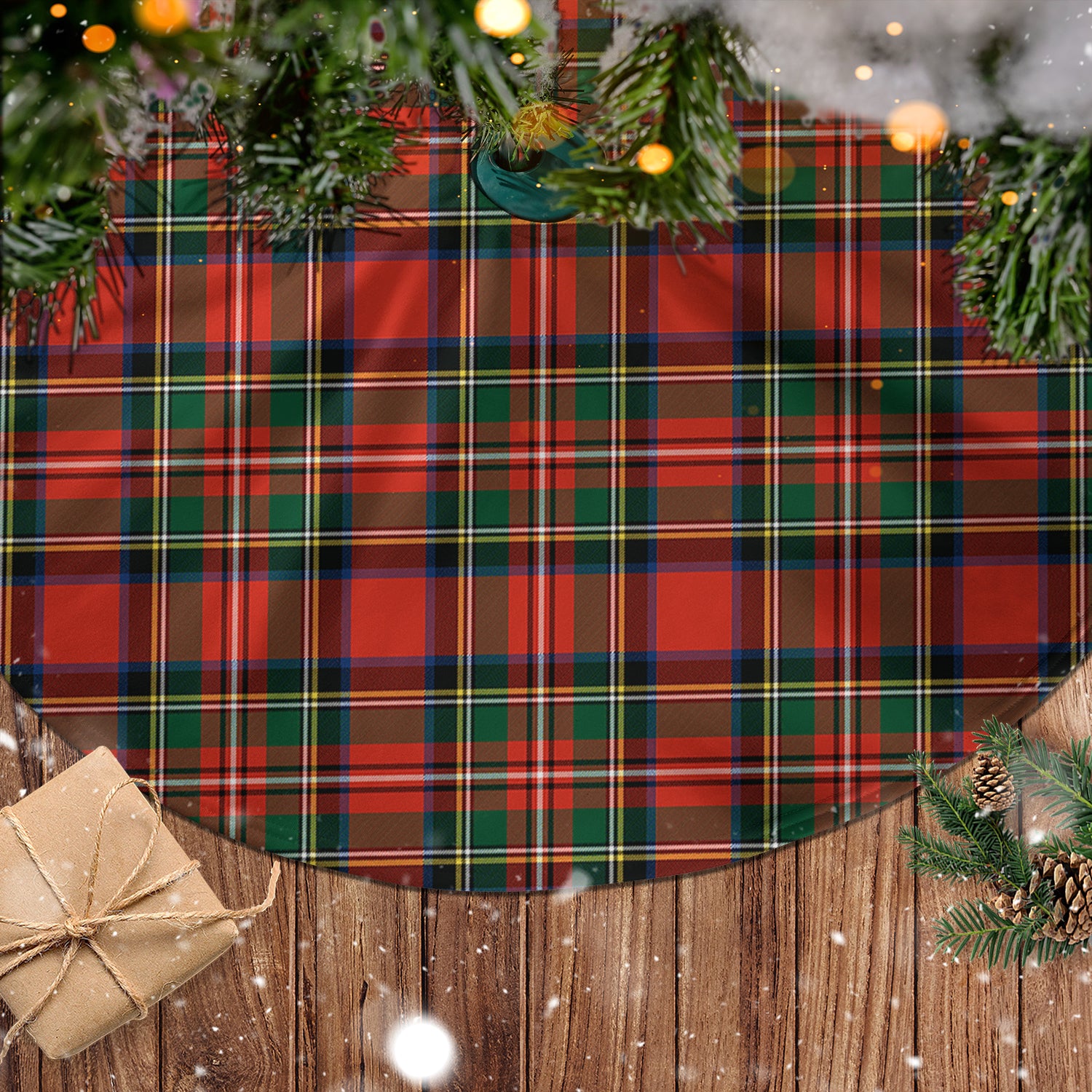 Lyle Tartan Christmas Tree Skirt - Tartanvibesclothing