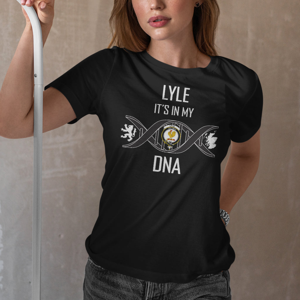 lyle-family-crest-dna-in-me-womens-t-shirt