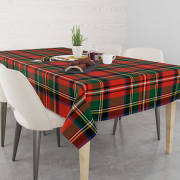 Lyle Tartan Tablecloth with Family Crest