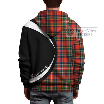 Lyle Tartan Hoodie with Family Crest Circle Style