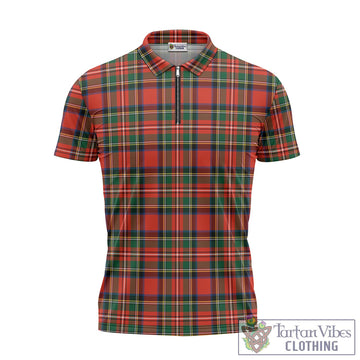 Lyle Tartan Zipper Polo Shirt