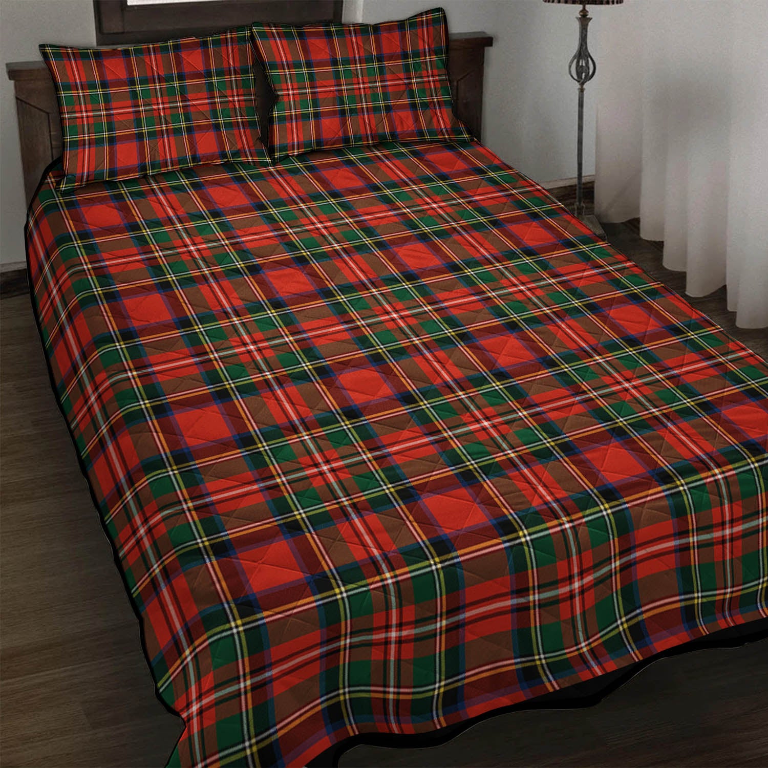 Lyle Tartan Quilt Bed Set - Tartan Vibes Clothing