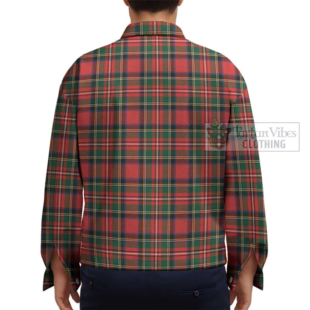 Lyle Tartan Unisex Lapel Cotton Jacket - Tartan Vibes Clothing