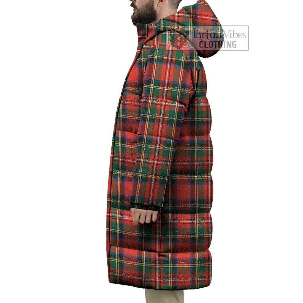 Tartan Vibes Clothing Lyle Tartan Long Down Jacket