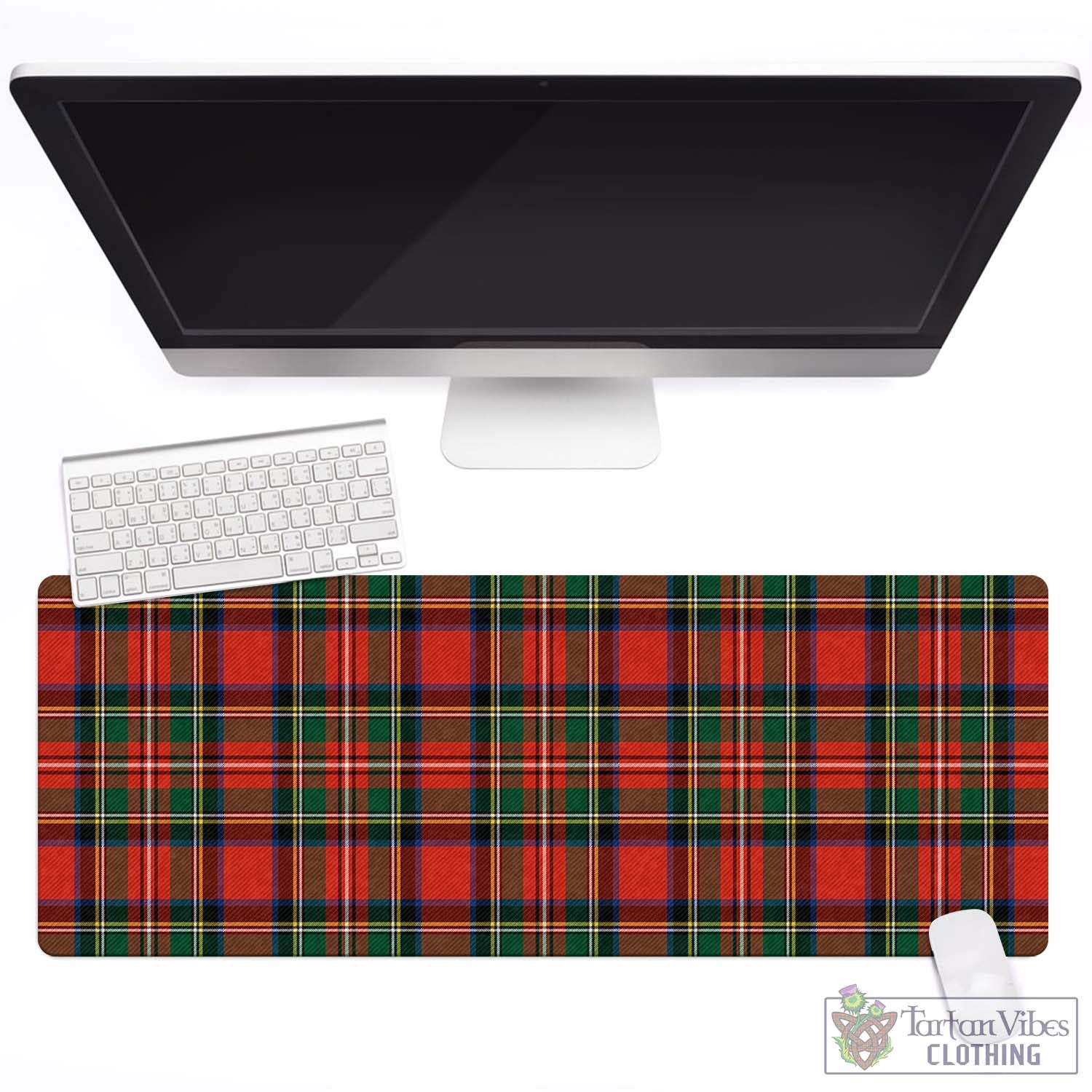 Tartan Vibes Clothing Lyle Tartan Mouse Pad