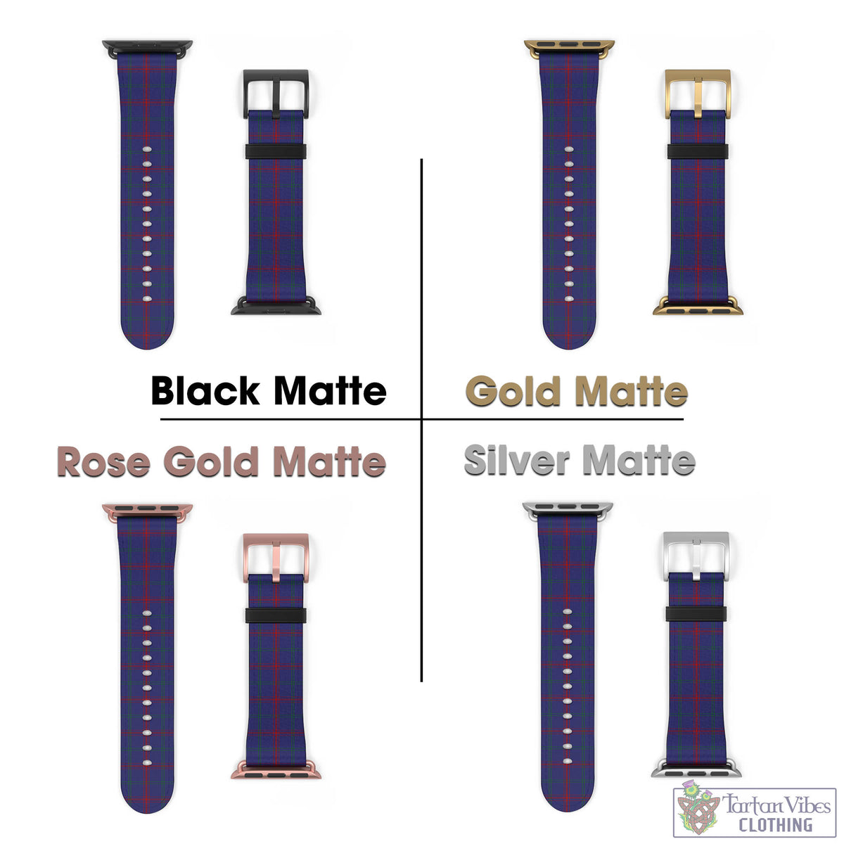 Lynch Tartan Watch Band 42 - 45 mm - Tartan Vibes Clothing