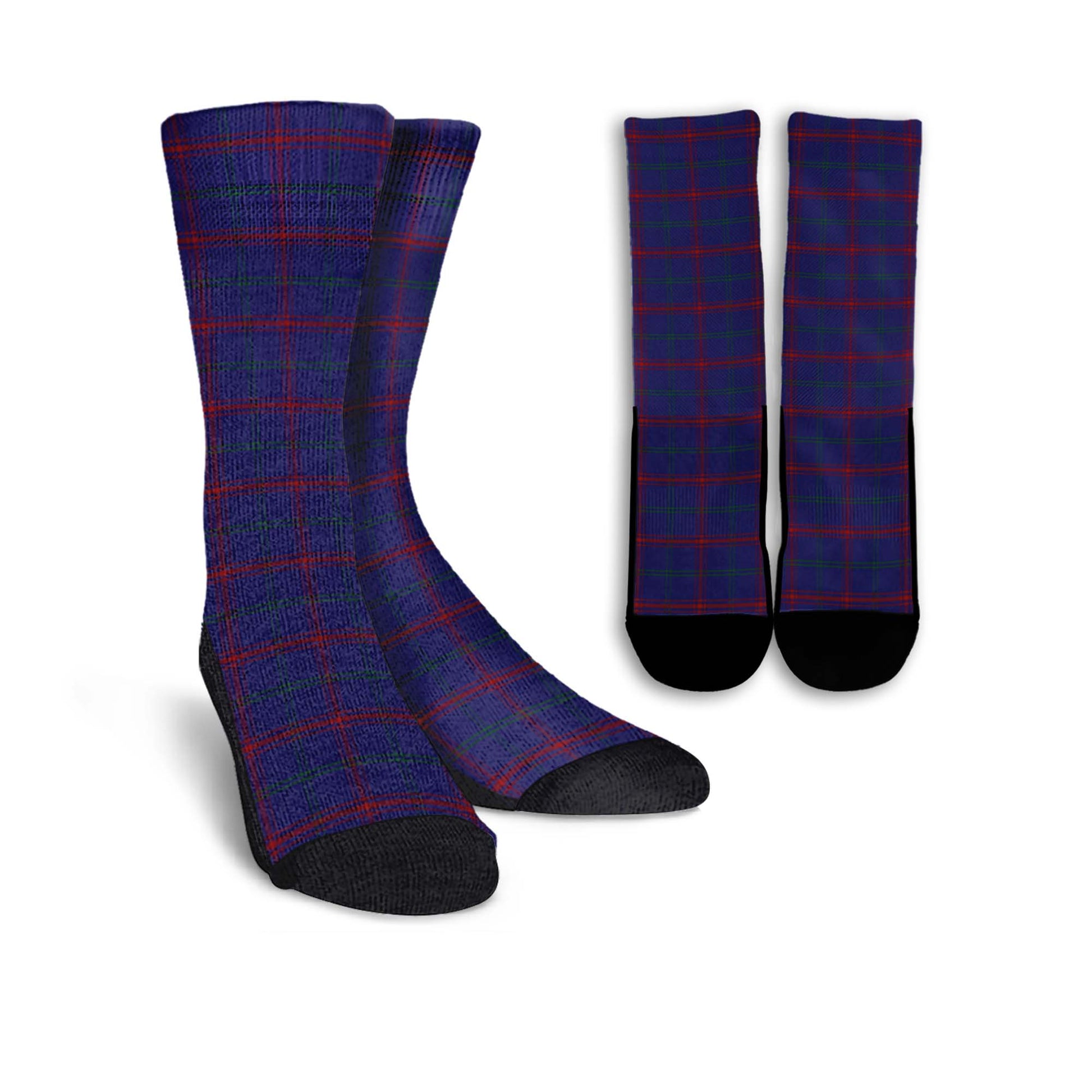 Lynch Tartan Crew Socks - Tartanvibesclothing