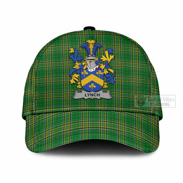 Lynch Irish Clan Tartan Classic Cap with Coat of Arms