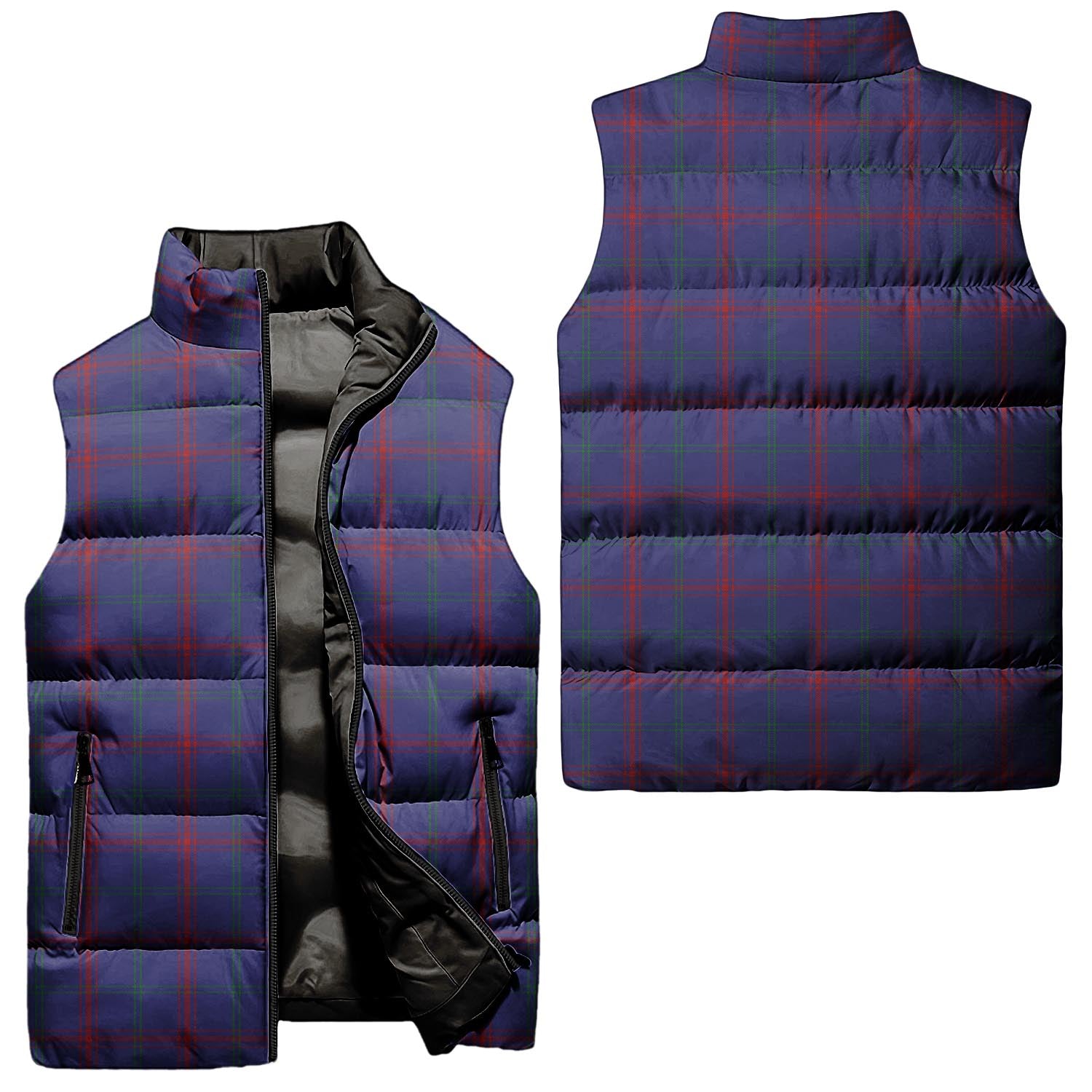 Lynch Tartan Sleeveless Puffer Jacket Unisex - Tartanvibesclothing